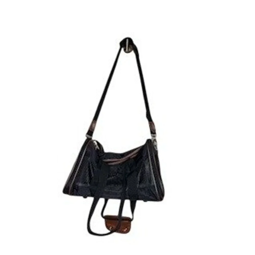 Sherpa Pet Trading Company Original Deluxe‎ Pet Carrier Black Small 16x10x8